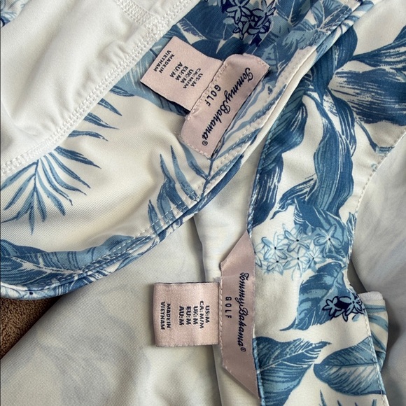 Tommy Bahama Tropical Blue and White Top and Skirt Set - Picture 2 of 11